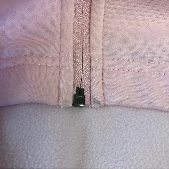 SECOND SKIN Womens Pink Waist Jacket Front & Pockets Zipped Size Medium - Picture 12 of 12